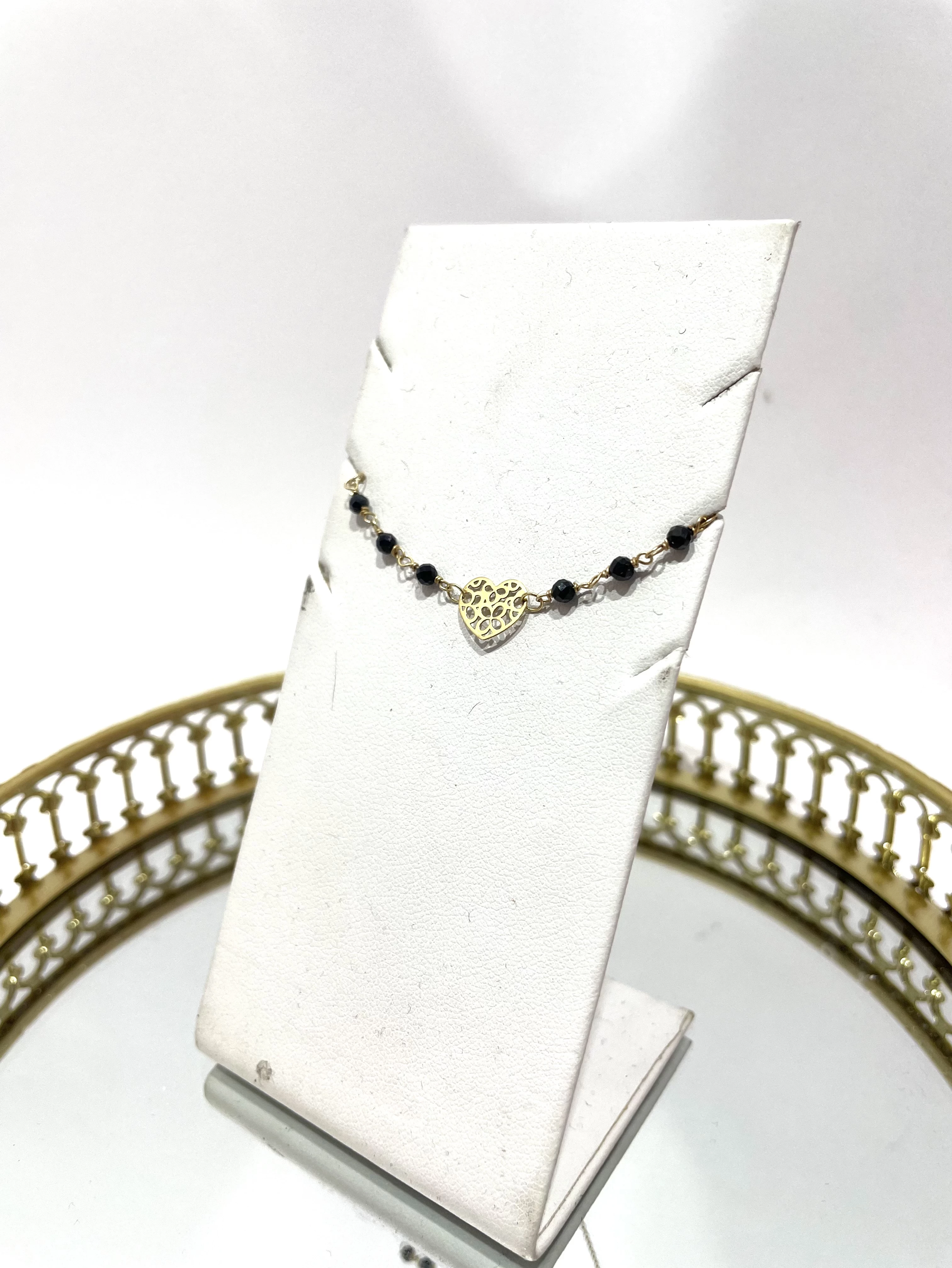 piekna-bransoletka-z-serduszkiem-096g-585-185cm-stan-11323-2