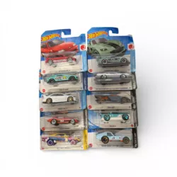 ZESTAW 10X HOT WHEELS 1:64 MIX MODELI | JDM J-IMPORTS CIVIC MIATA SHELBY