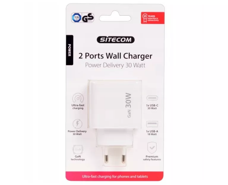ladowarka-sieciowa-2-porty-sitecom-gan-30w-biala-usb-ean-gtin-8720249807537