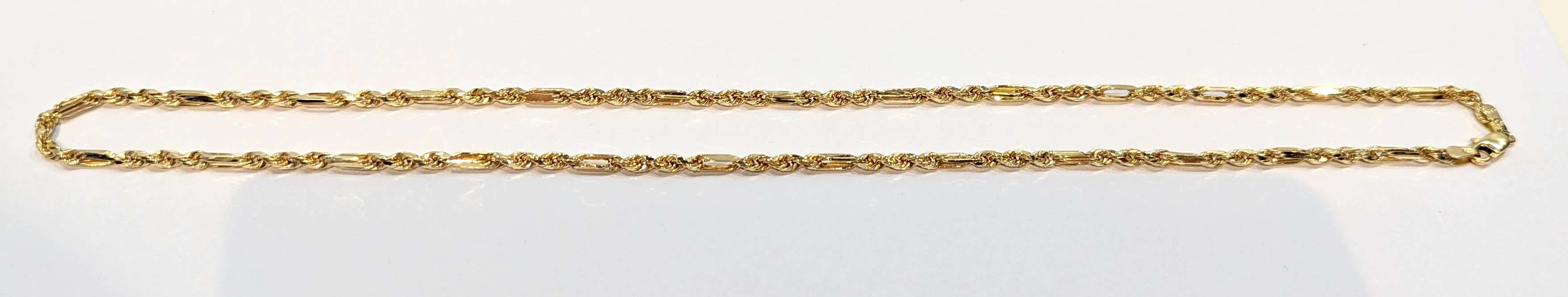 zloty-lancuszek-splot-kordel-blaszka-prp585-51-cm-648-g-ean-gtin-5905868200324