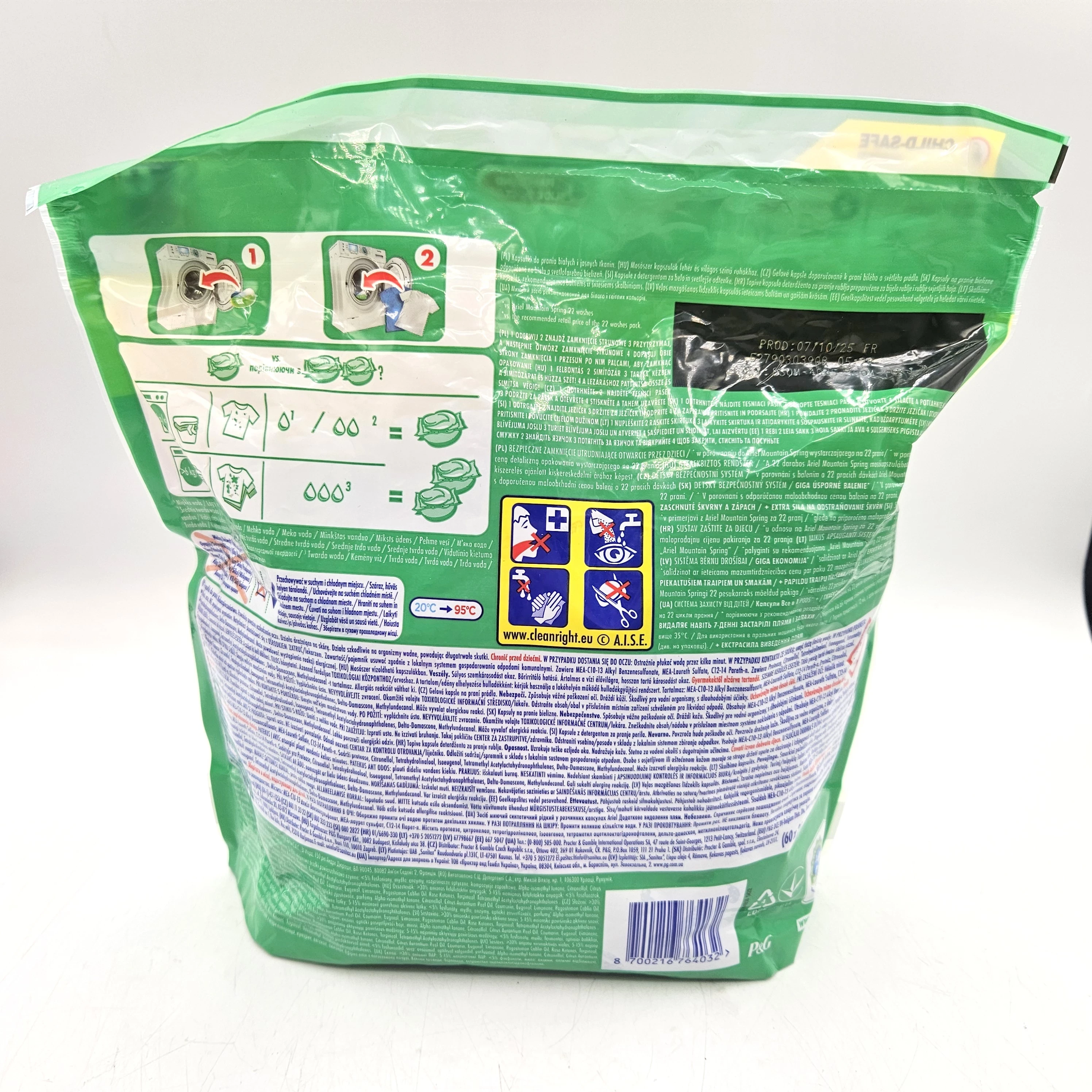 kapsulki-do-prania-ariel-extra-clean-power-60-sztuk-ean-gtin-8700216764032