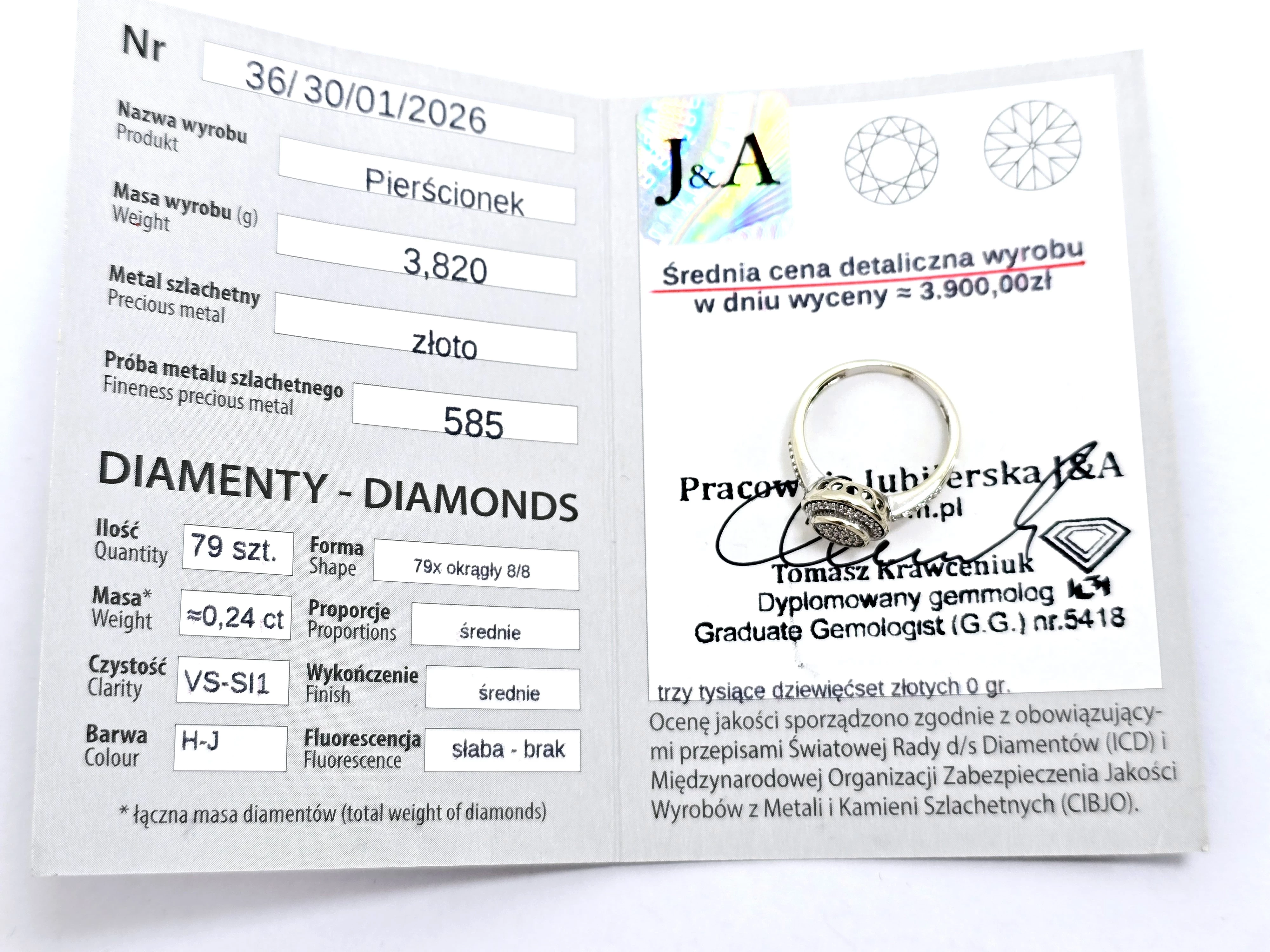 zloty-pierscionek-z-diamentami-024ct-pr585-r15-stan-11323-2