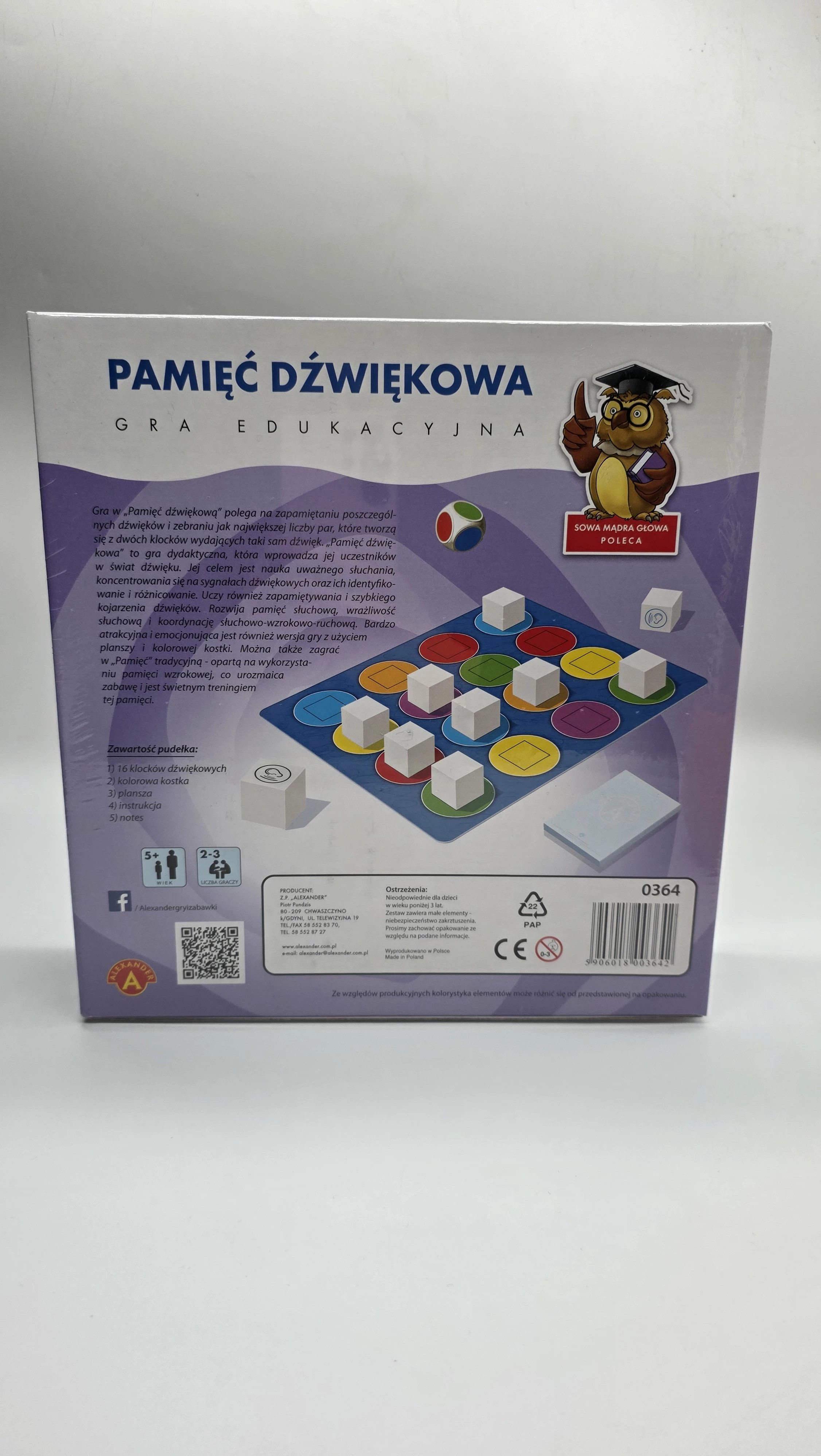 alexander-pamiec-dzwiekowa-ean-gtin-5906018003642