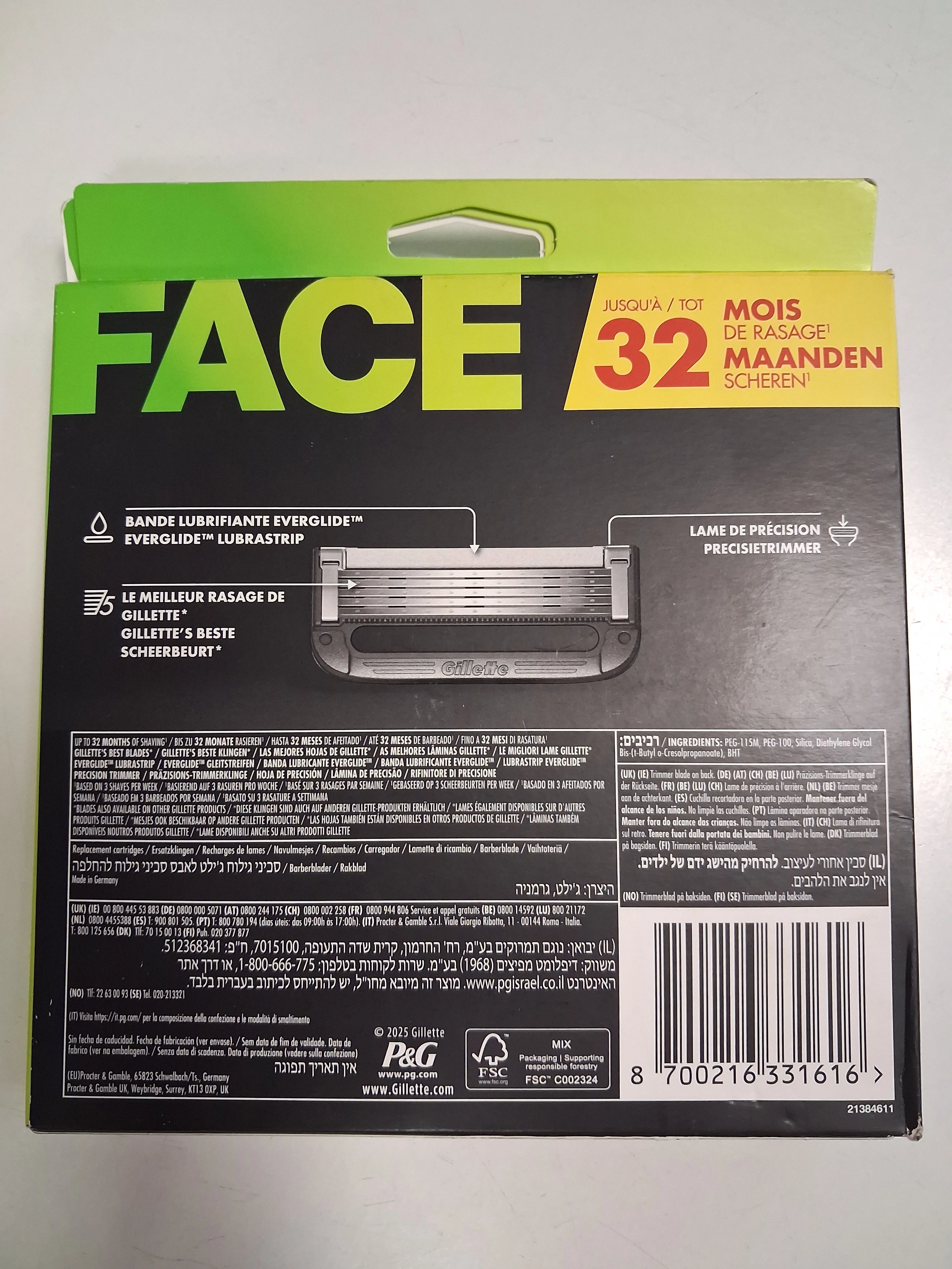 gillette-labs-face-16-sztuk-wklady-fabrycznie-zapakowane-ean-gtin-8006540831694