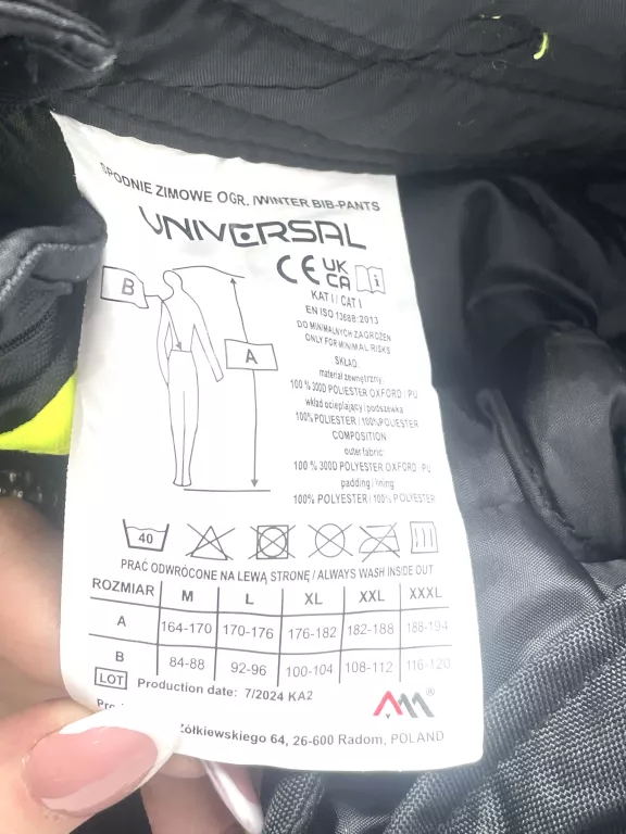 artmas-spodnie-ogrodniczki-ocieplane-robocze-z-odblaskami-universal-m-ean-gtin-5907791448873