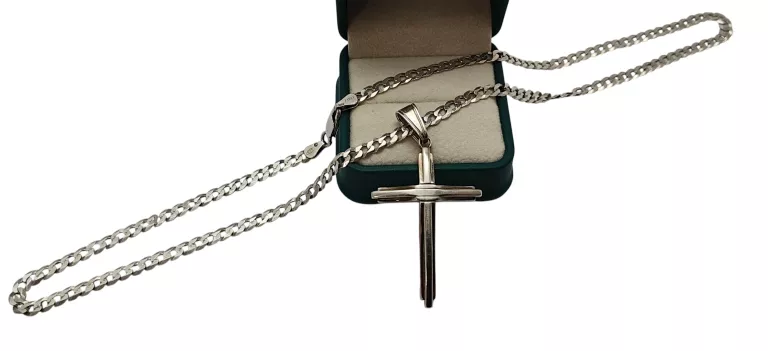 piekny-srebrny-lancuszek-z-krzyzykiem-1994-g-925-57-cm-splot-2208-9