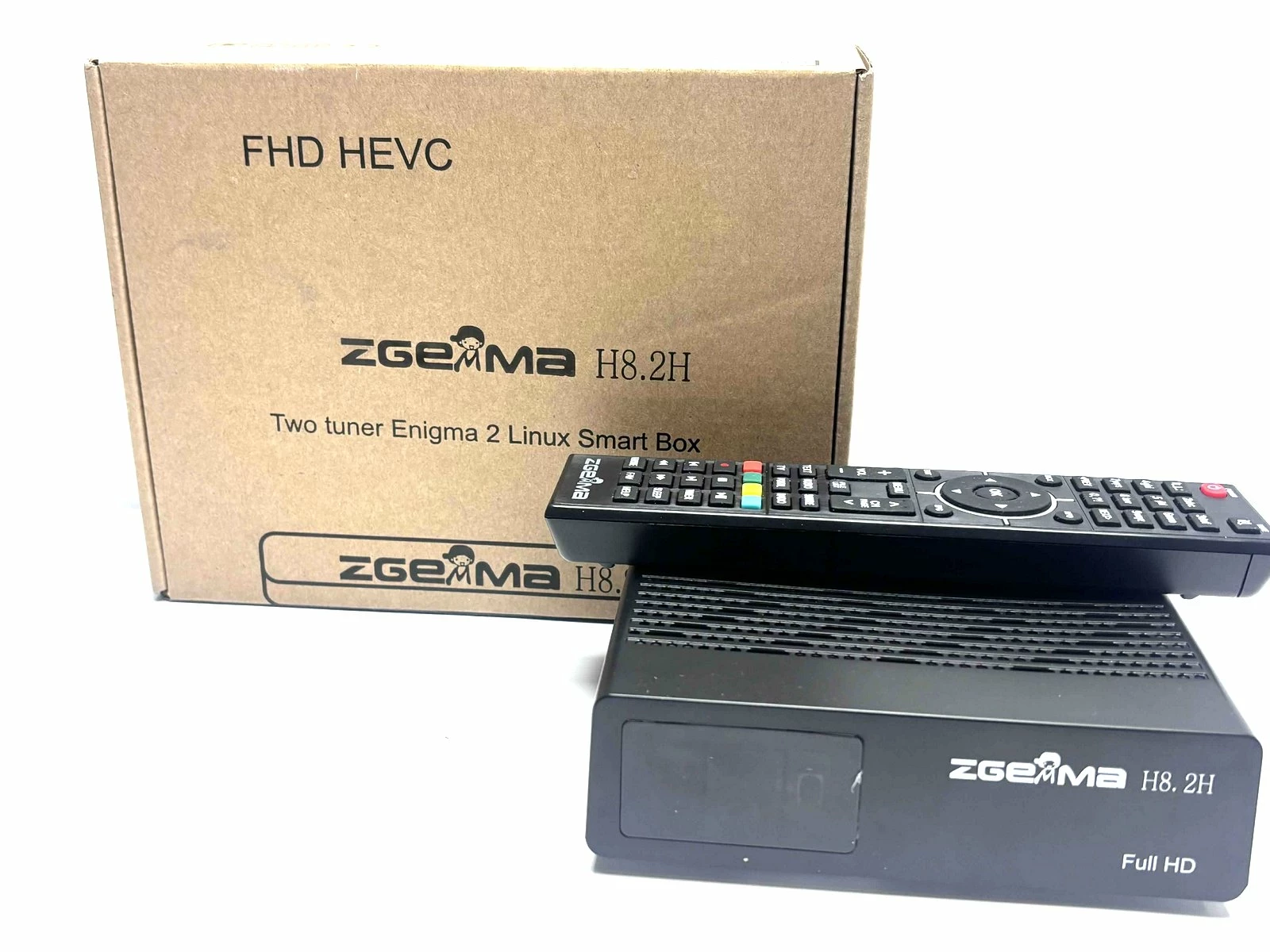 DEKODER ZGEMMA H8.2H LINUX SMART BOX KOMPLET ! | Tunery | Loombard.pl