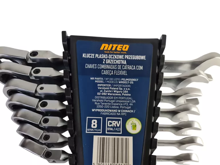 klucze-plasko-oczkowe-przegubowe-z-grzechotka-lamane-8szt-niteo-rozm-8-17-ean-gtin-5905118058170