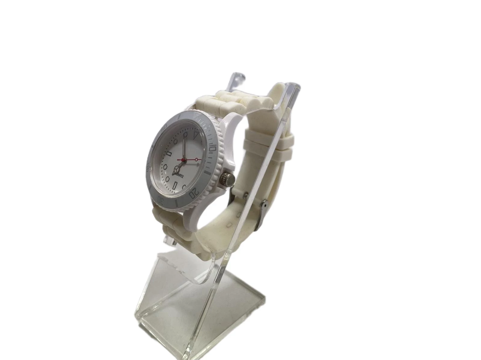 zegarek-bialy-pasek-stan-11323-2