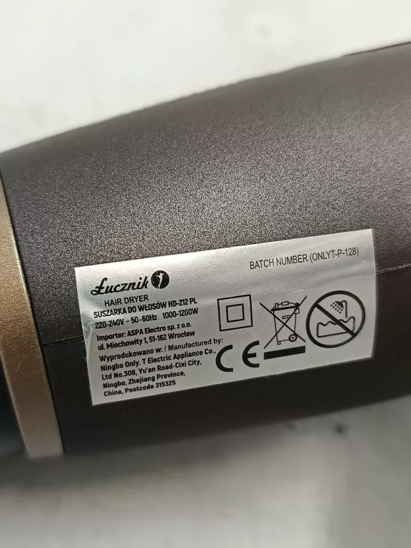 suszarka-do-wlosow-lucznik-hd-212-1200-w-ean-gtin-5901737290335