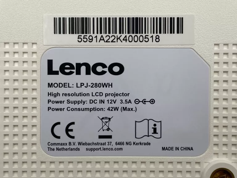 projektor-multimedialny-lenco-lpj-280wh-full-hd-100-hdmi-usb-gw-122027-model-lpj-280wh