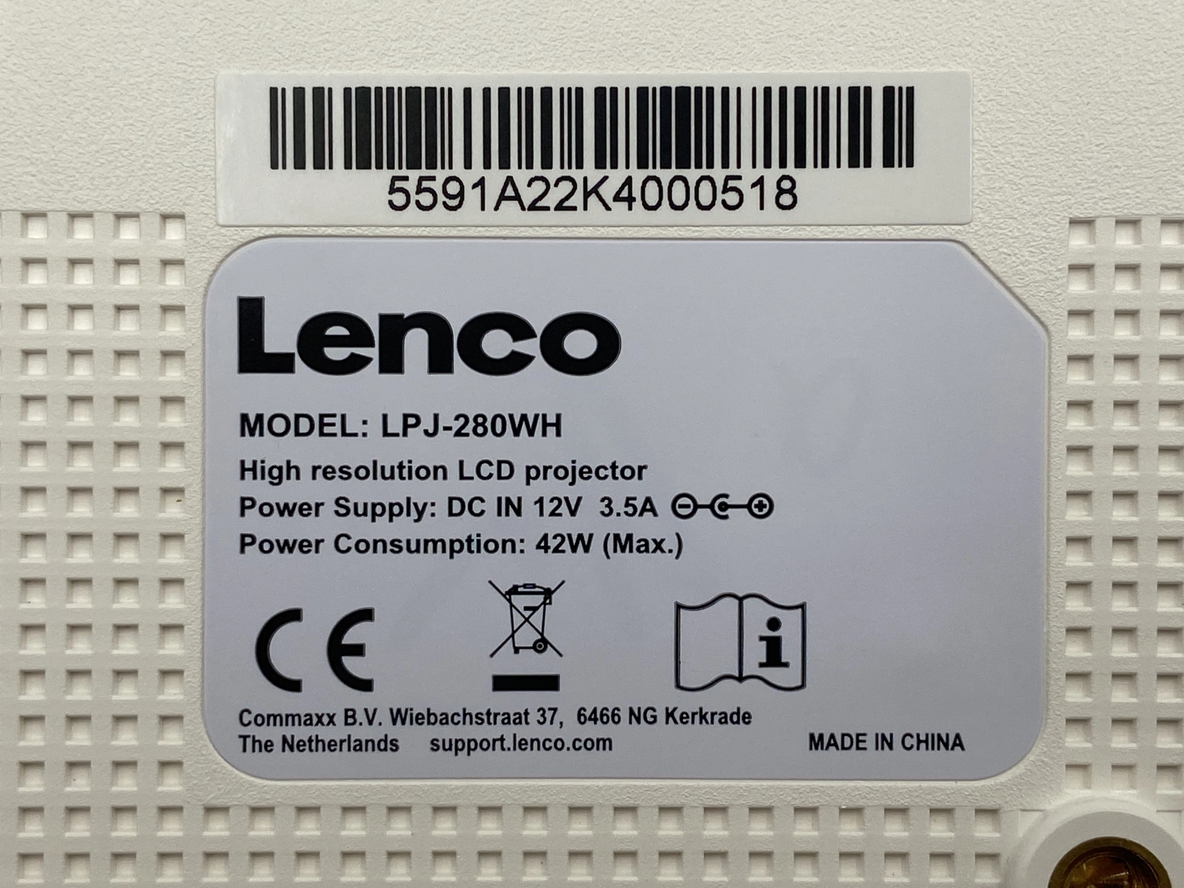 projektor-multimedialny-lenco-lpj-280wh-full-hd-100-hdmi-usb-gw-122027-model-lpj-280wh