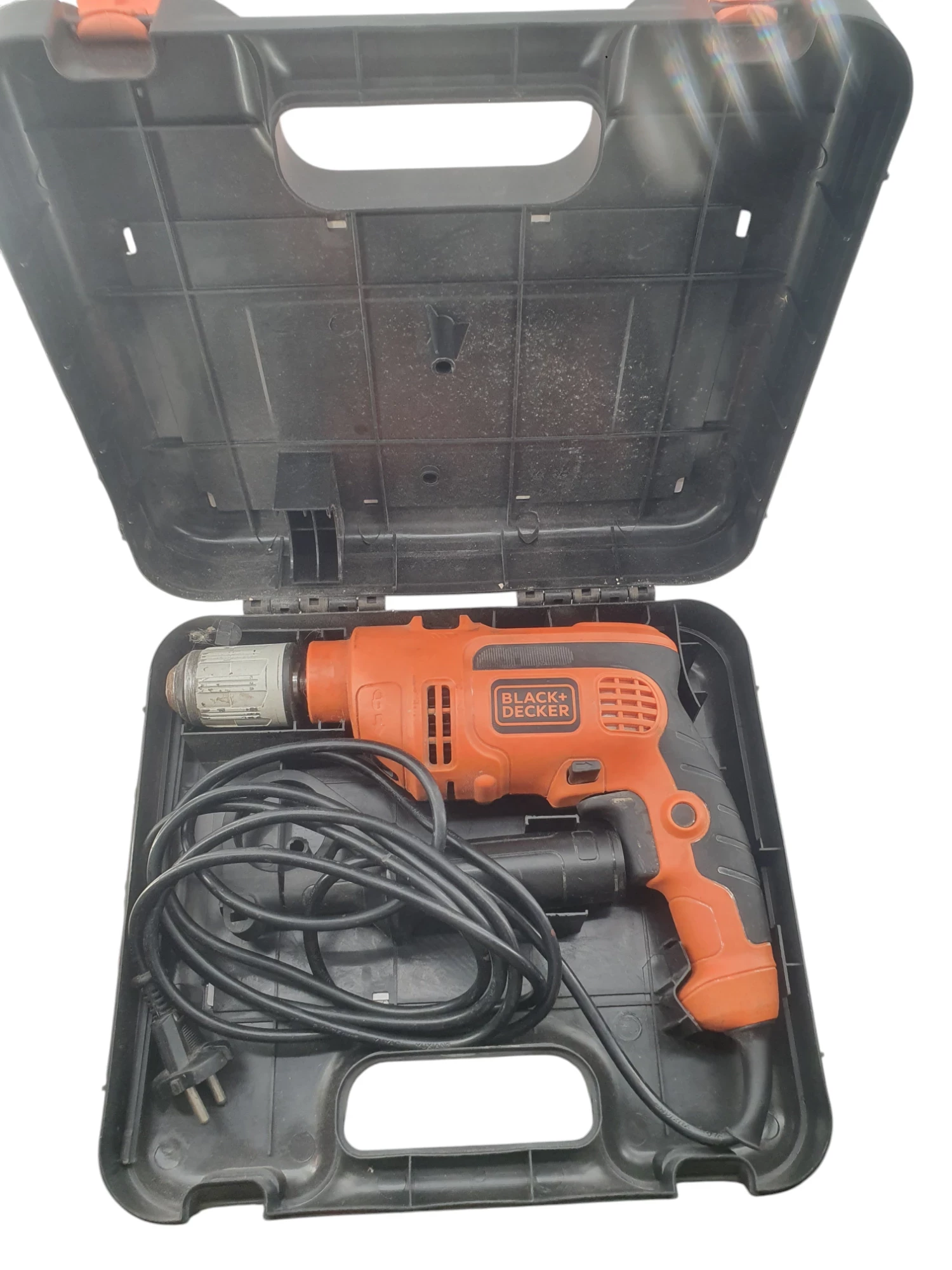 wiertarka-udarowa-black-decker-bdb710-sieciowa-elektryczna-710w-stan-11323-2