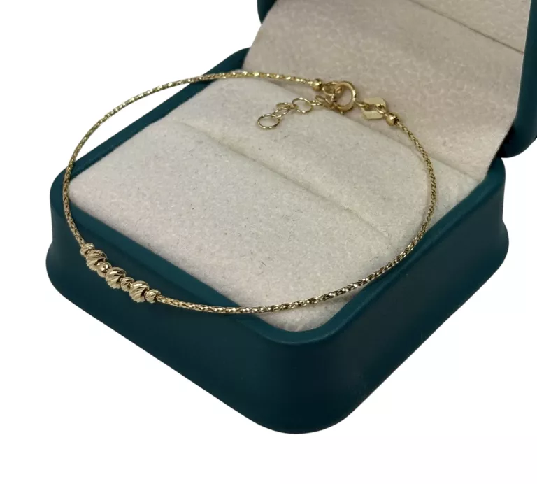 delikatna-zlota-bransoletka-kuleczki-091g-585-rodzaj-2205-2