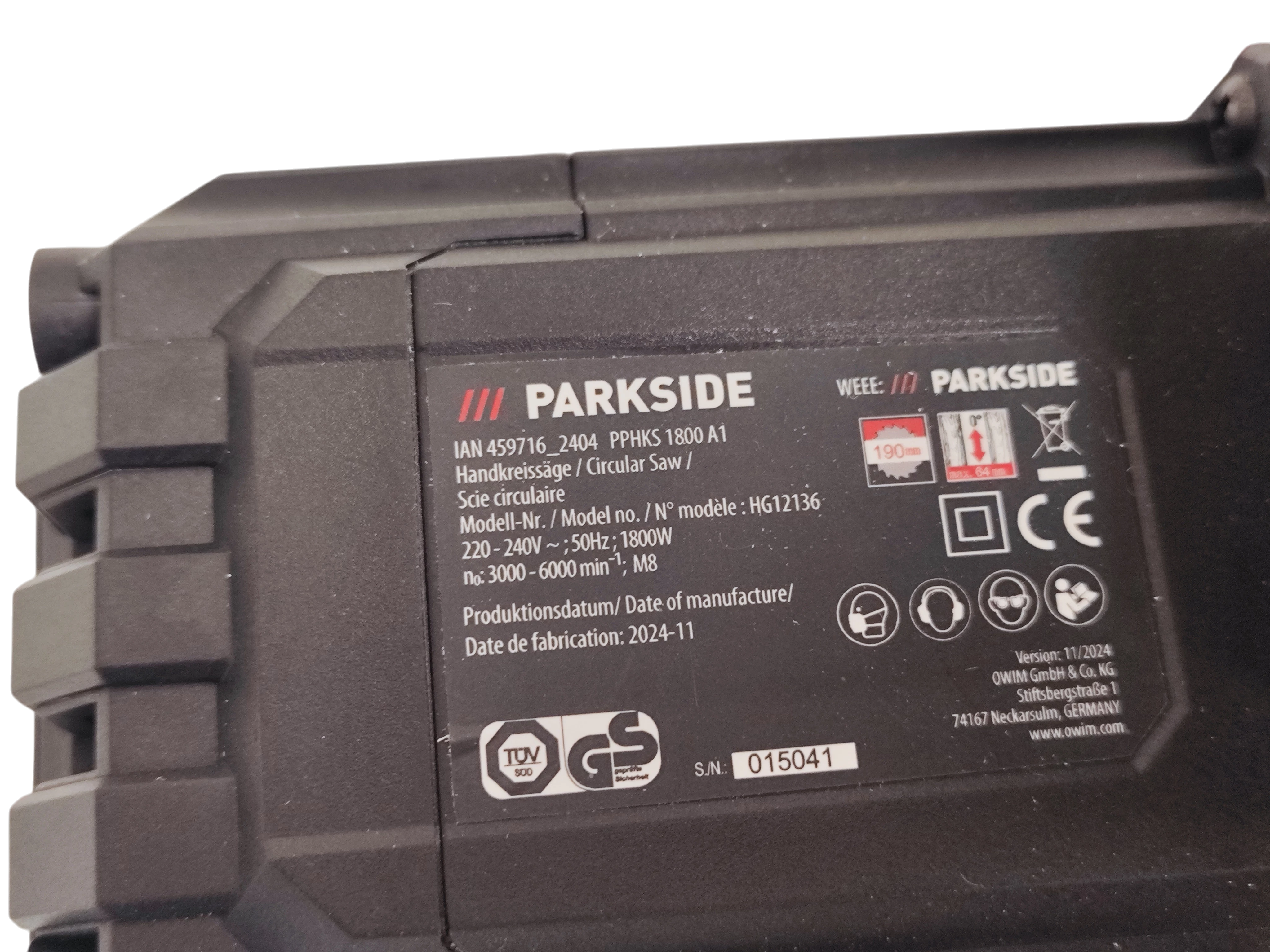 pilarka-tarczowa-parkside-pphks-1800-a1-1800w-seria-pphks-1800-a1