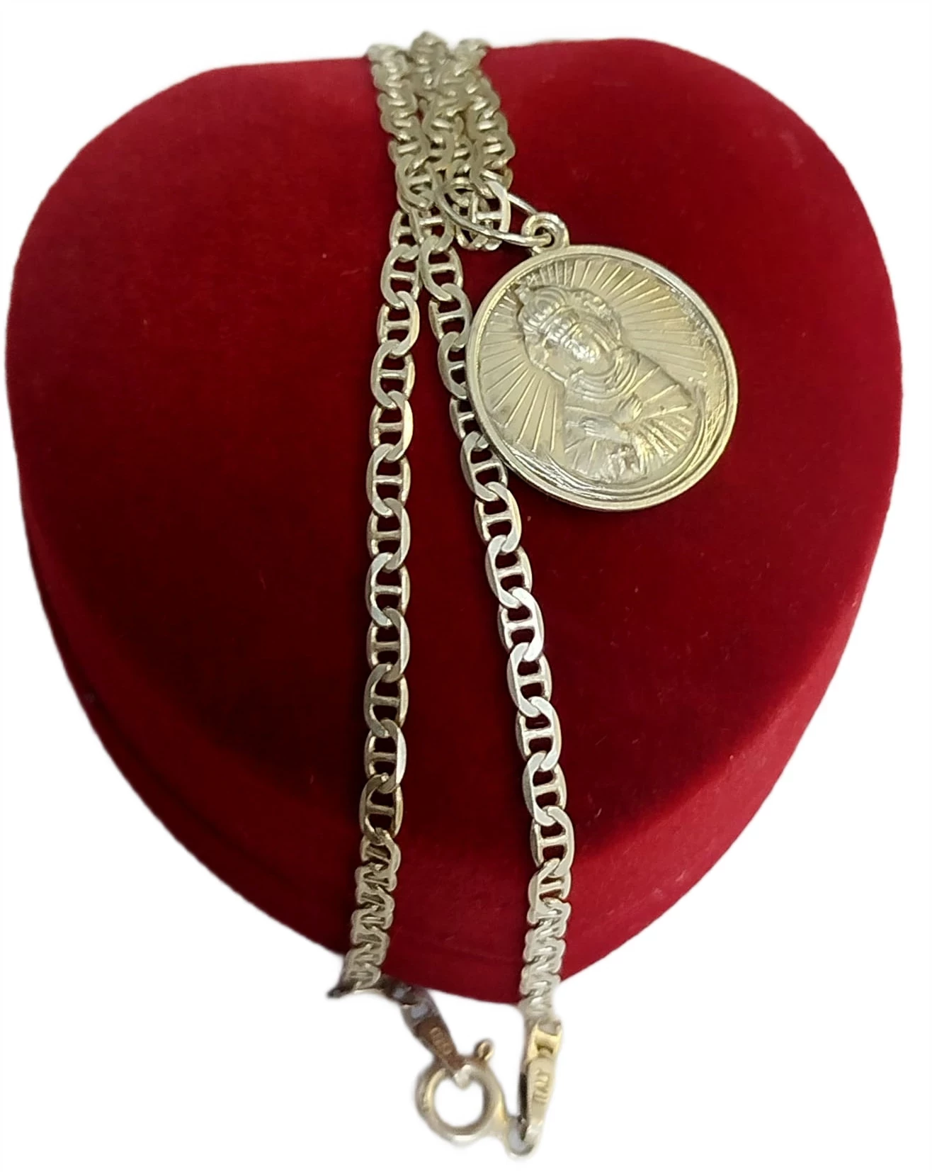srebrny-lancuszek-z-medalikiem-z-matka-boska-proba-925-waga-604g-splot-2208-9