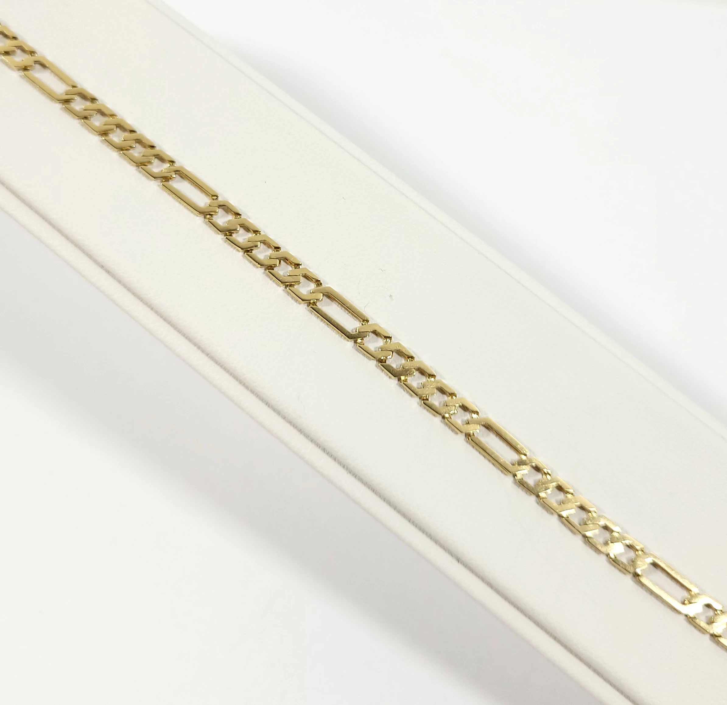 zlota-bransoletka-figaro-585-615g-21cm-piatkowska-92-poznan