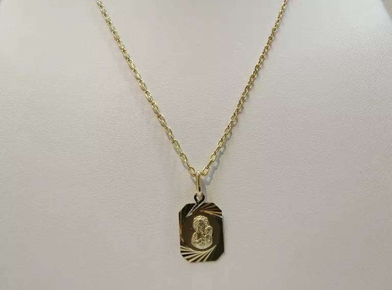 zloty-lancuszek-z-zawieszka-matka-boska-pr-585-255g-40cm-rodzaj-2205-2