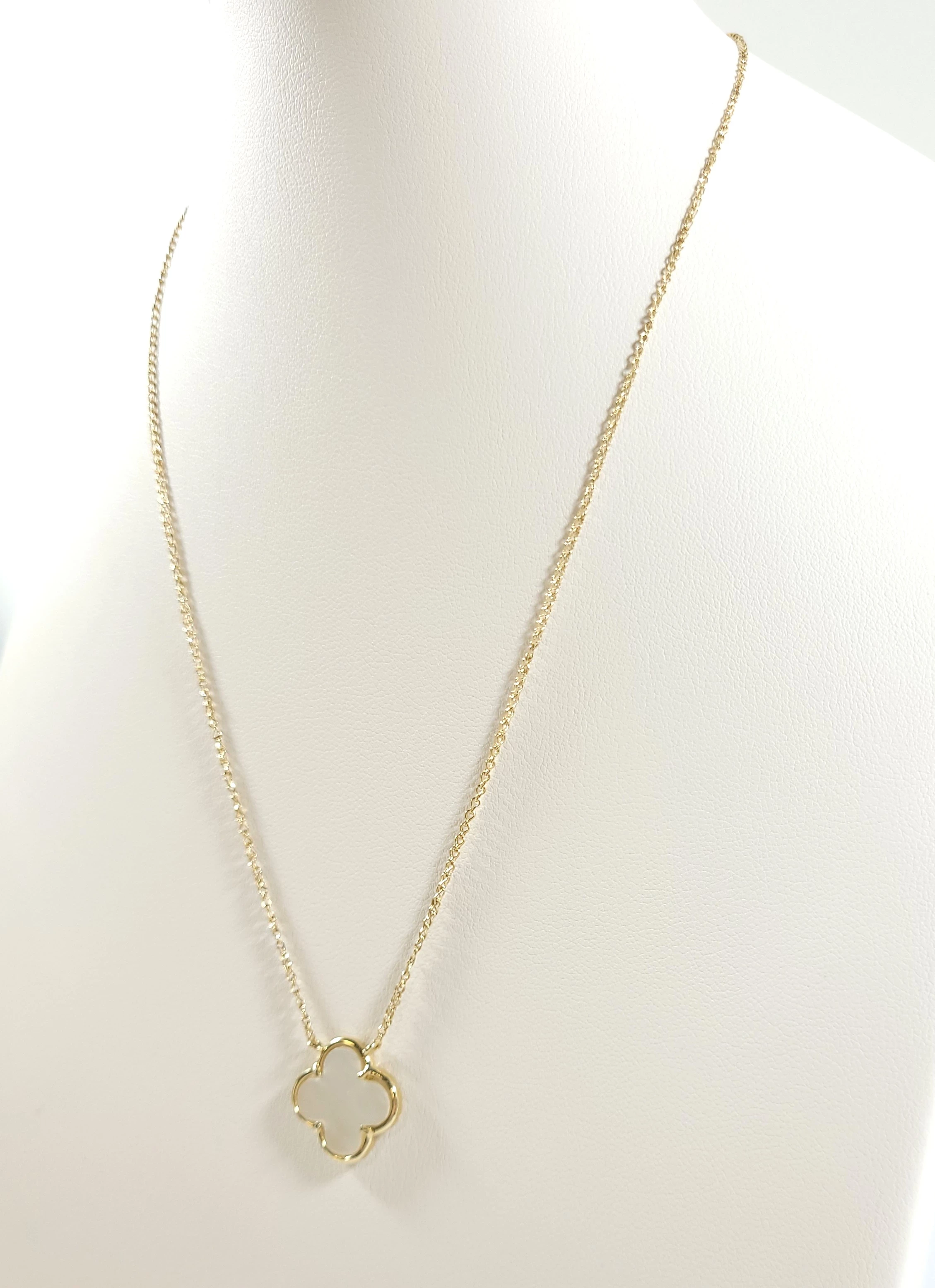 zloty-lancuszek-celebrytka-z-koniczynka-45-cm-585-338g-splot-2208-231618