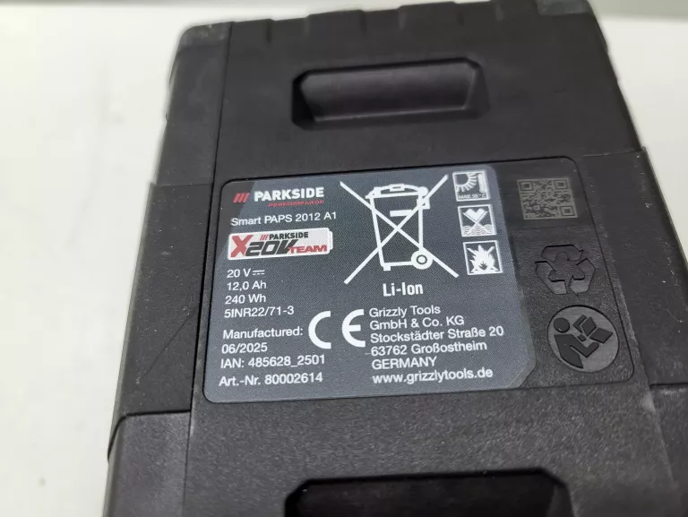 akumulator-parkside-smart-paps-2012-a1-20v-12ah-kod-producenta-paps-2012-a1