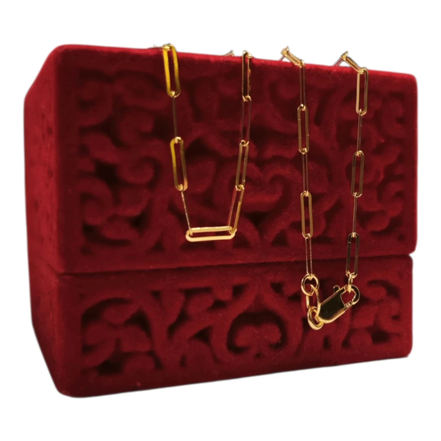 delikatny-zloty-lancuszek-spinacze-216g-45cm-585-material-15835-2