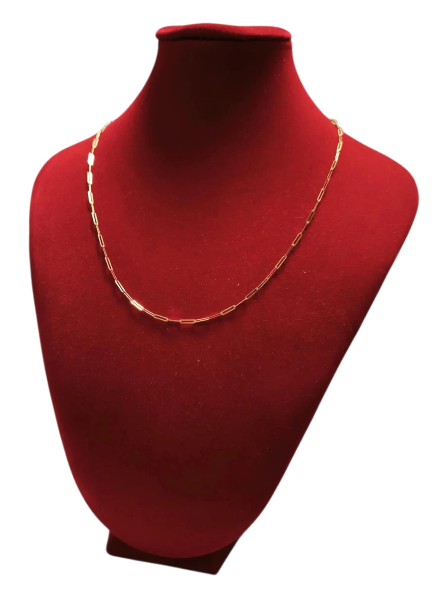 delikatny-zloty-lancuszek-spinacze-216g-45cm-585-dlugosc-calkowita-45