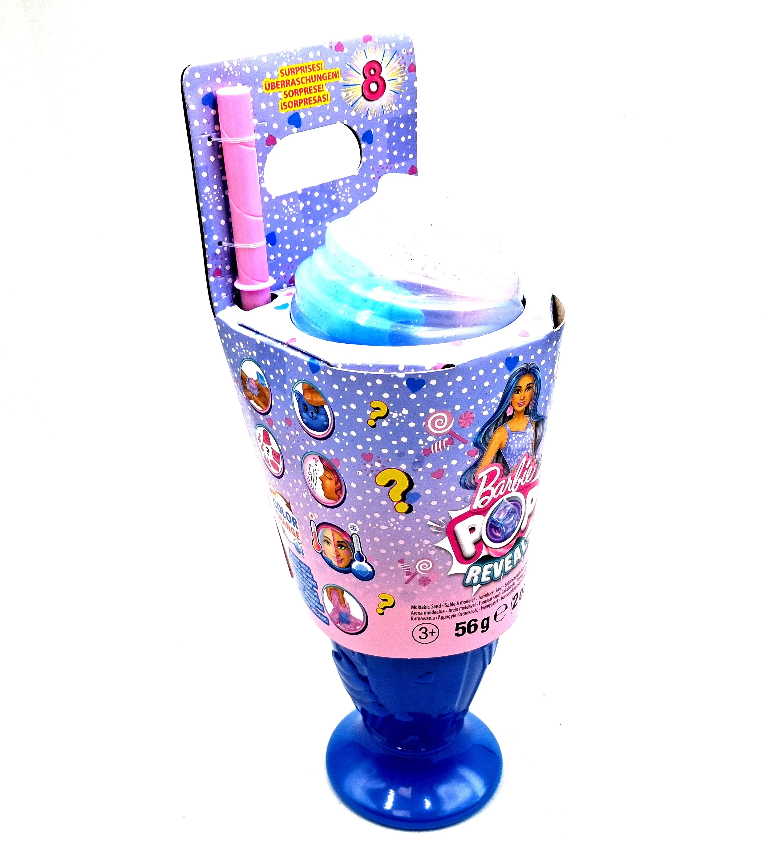 lalka-modowa-barbie-mattel-niebieska-z-8-niespodziankami-ean-gtin-0194735308620