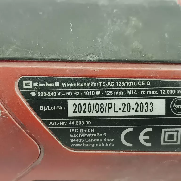 szlifierka-einhell-te-ag-1251010-ce-napiecie-zasilania-23000