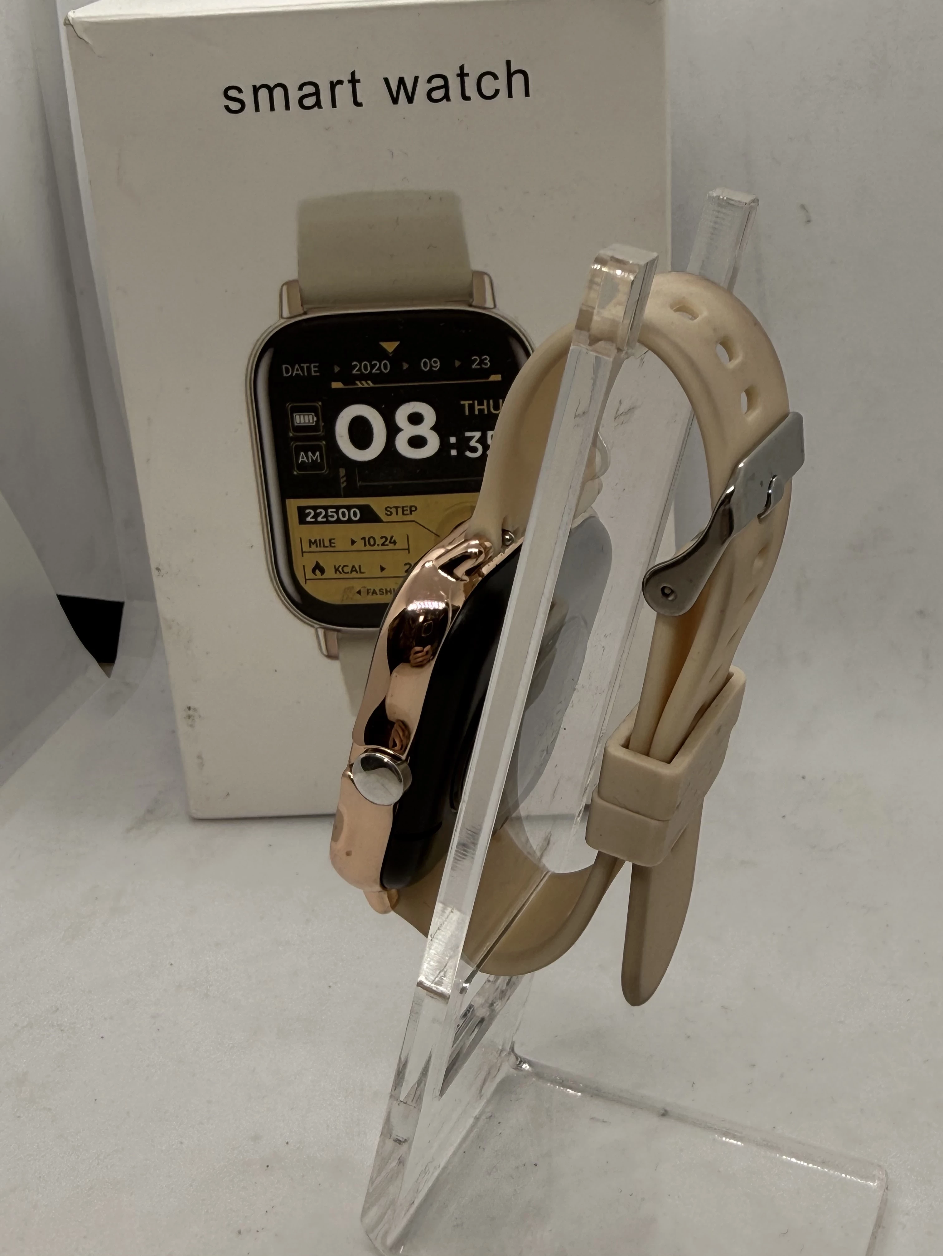 smartwatch-watch-1-bezowy-komplet-model-249460-1651273