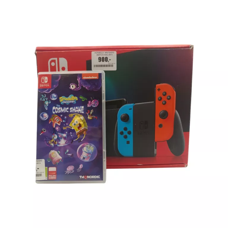 konsola-nintendo-switch-hac-001-spongebob-kanciastoporty-the-cosmic-shak-skarbka-z-gor-116-g1-warszawa
