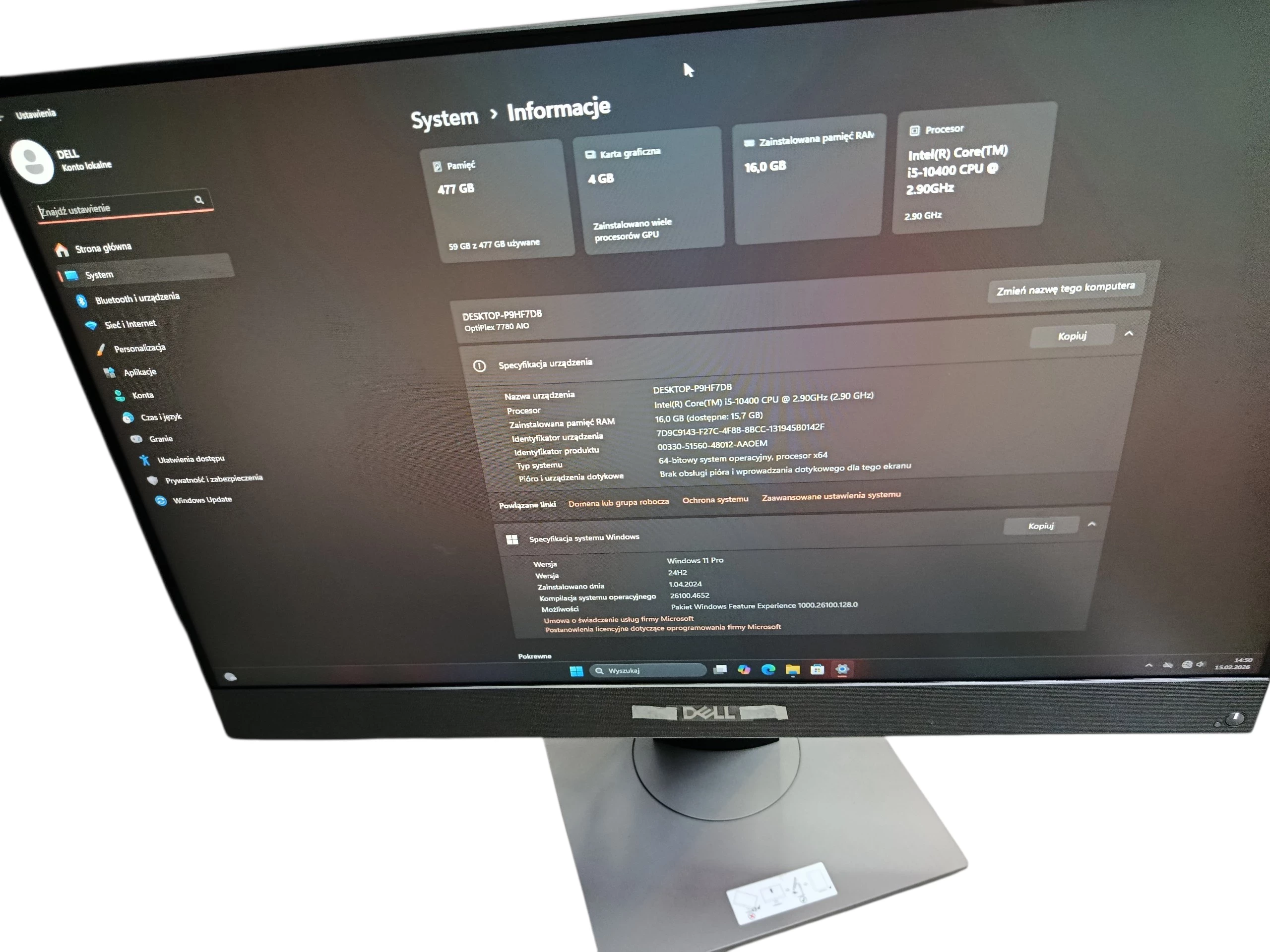 komputer-dell-optiplex-7480-i5-10gen-16512gb-typ-komputera-201653-208753