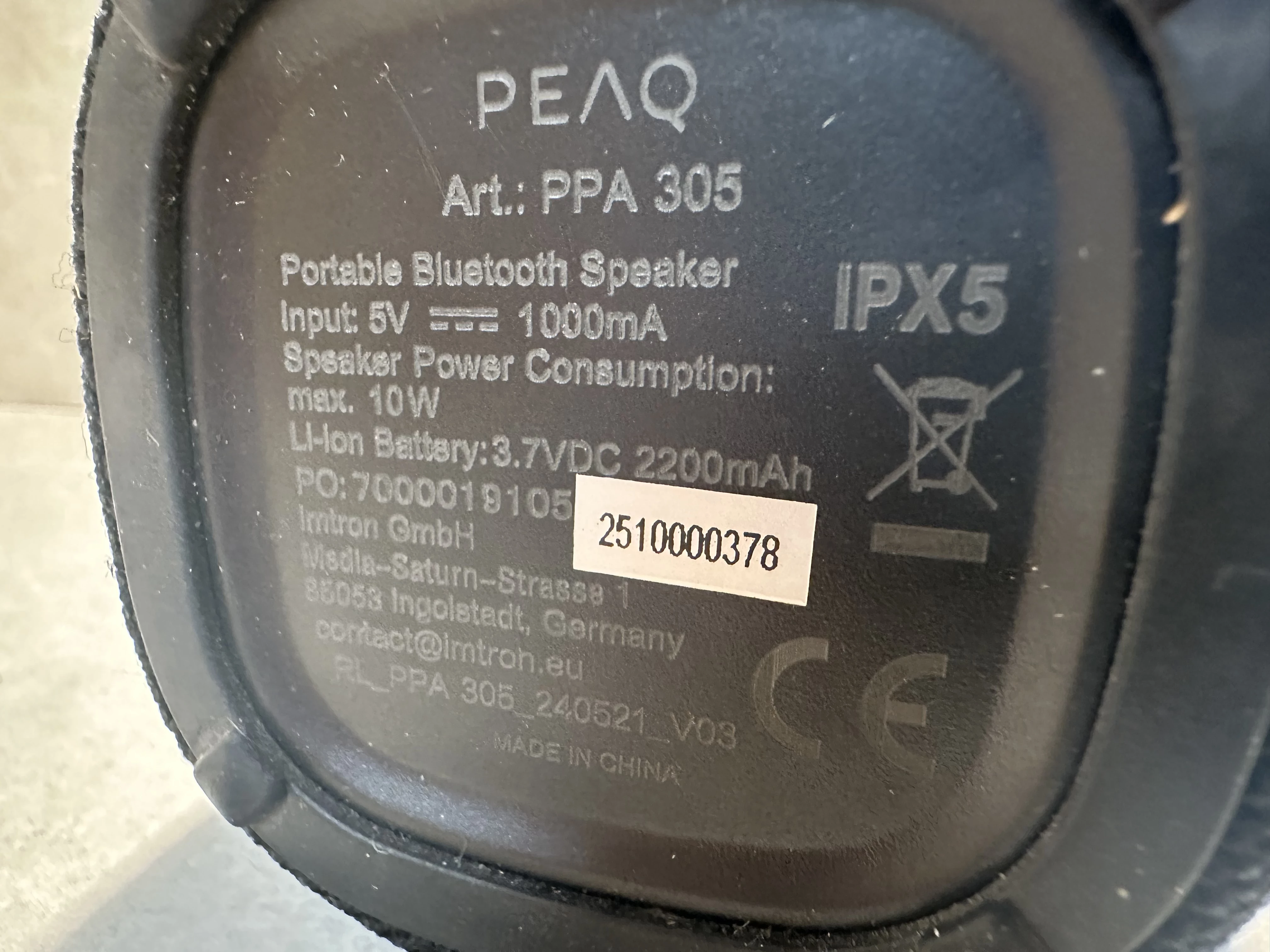 glosnik-ppa-305-ean-gtin-4049011173590