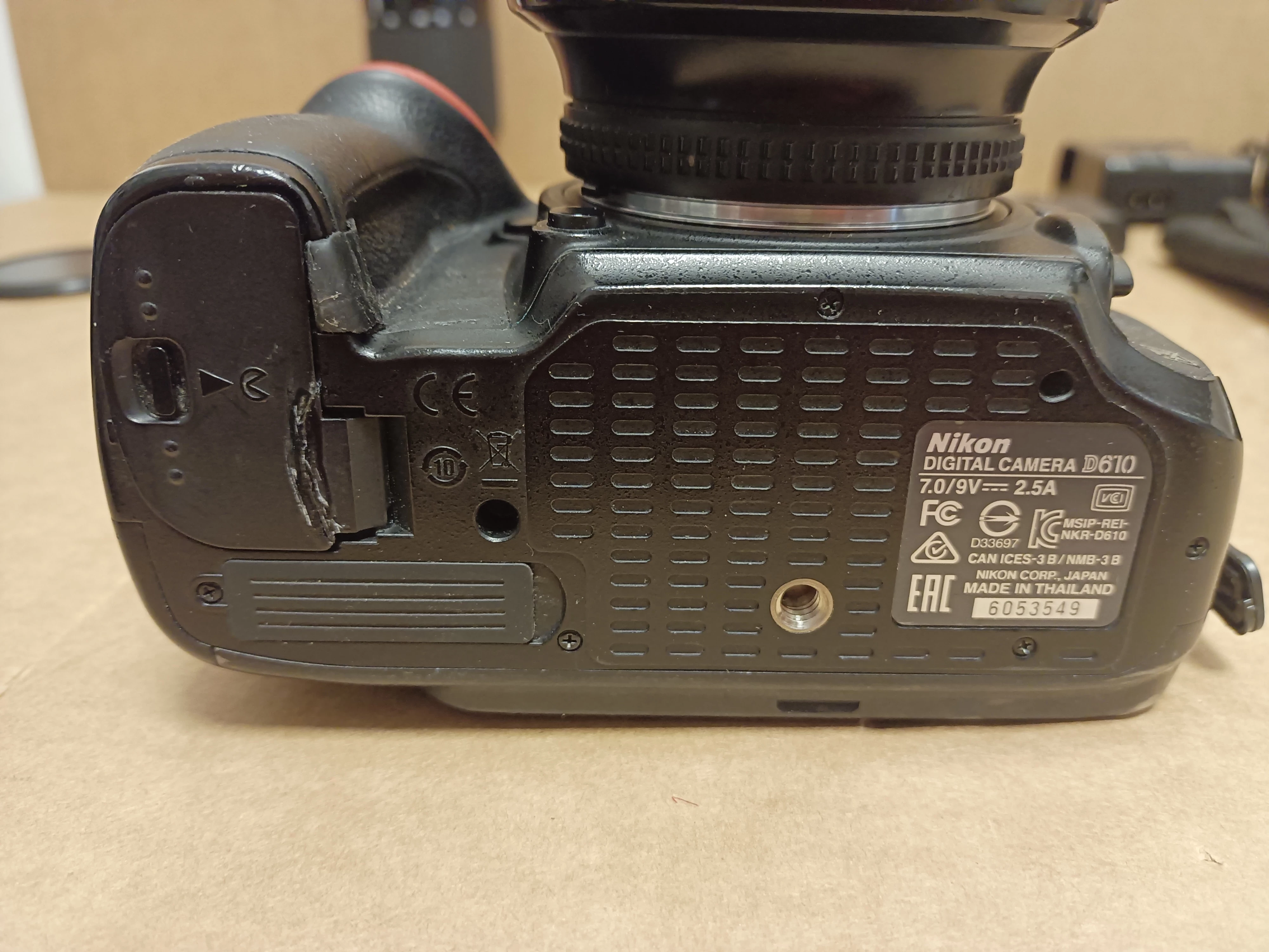 lustrzanka-nikon-d610-obiektyw-nikon-24-120mm-nikon-70-210mmw-pudelku-w-zestawie-814-1