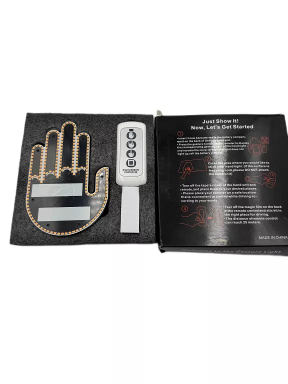 lampa-led-sygnalizator-gesty-reka-dlon-samochodu-znak-srodkowy-palec-pilot-ean-gtin-5906893916334