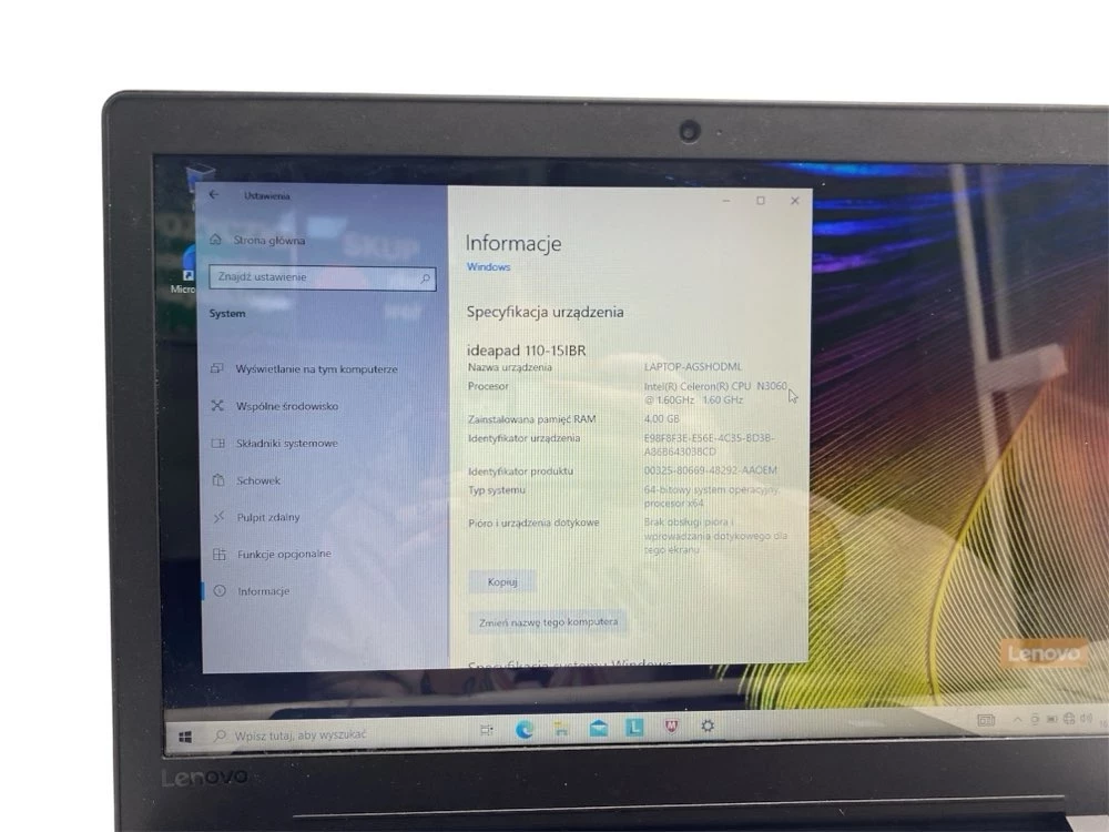 laptop-lenovo-ideapad-110-15ibr-torba-myszka-stan-11323-2