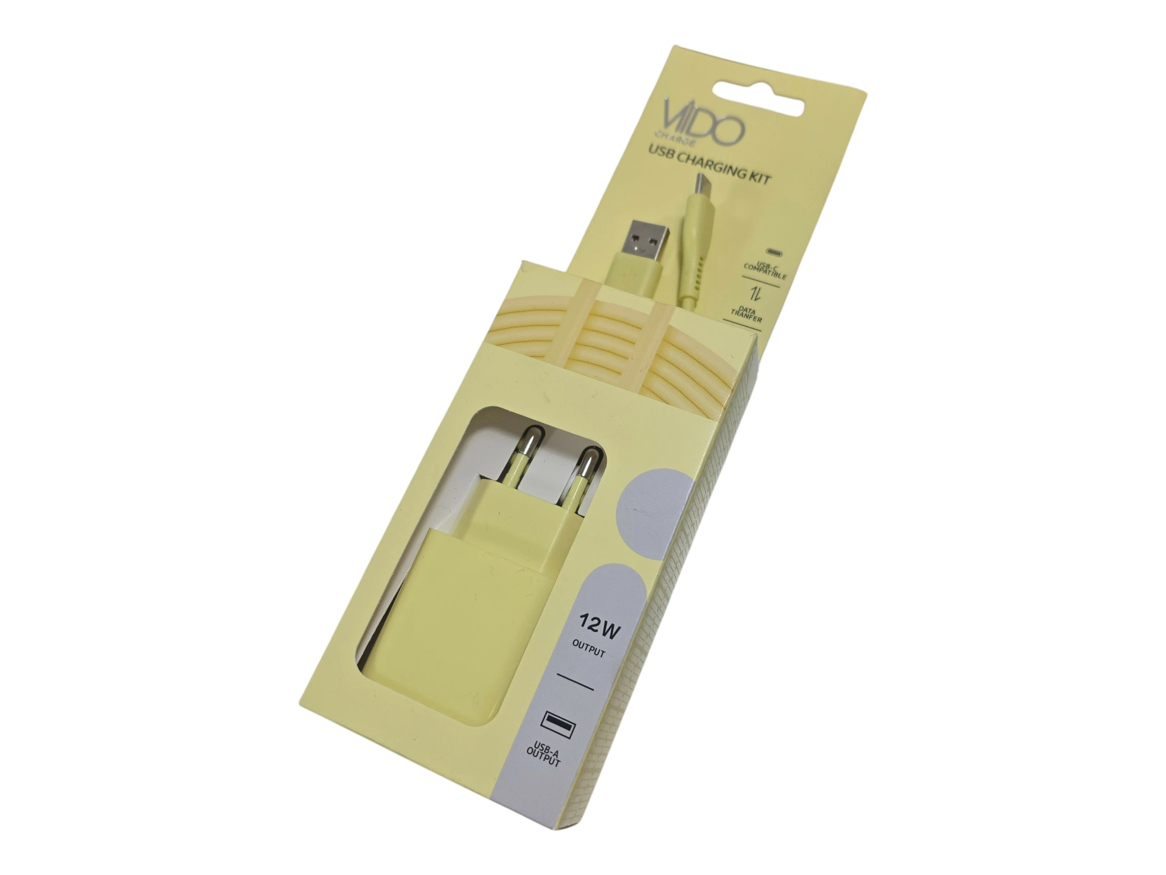 ladowarka-kostka-kabel-zestaw-ladujacy-vido-12w-1m-usb-c-zolta-stan-11323-238058