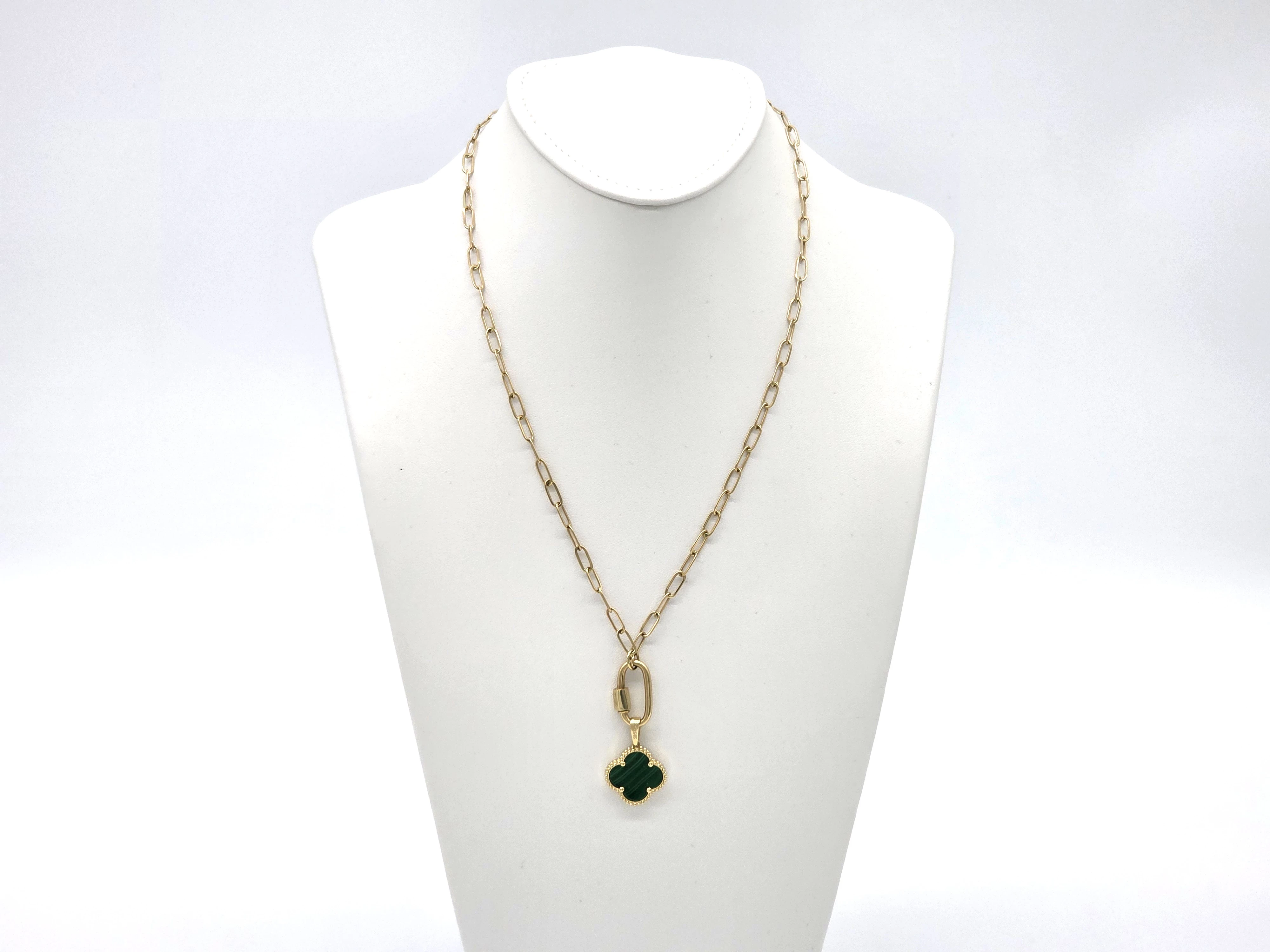 zloty-naszyjnik-14k-585-dwustronna-koniczynka-50cm-838g-starowislna-16-krakow