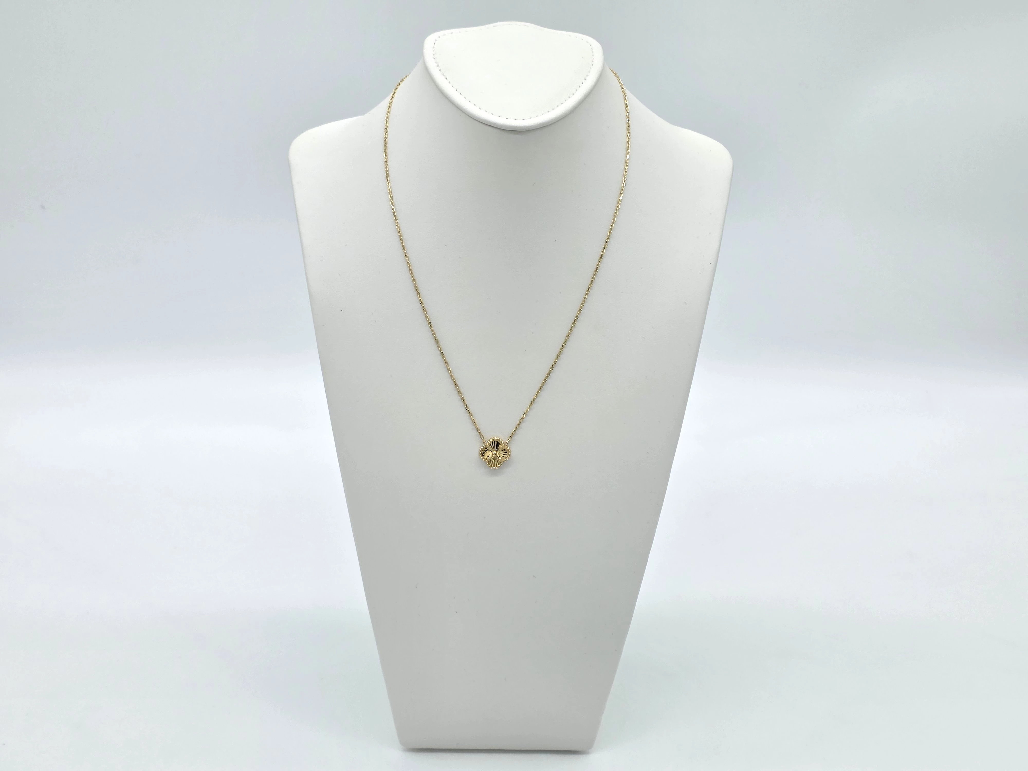 piekny-zloty-naszyjnik-14k-585-zlota-czterolistna-koniczynka-44cm-355g-rodzaj-2205-2