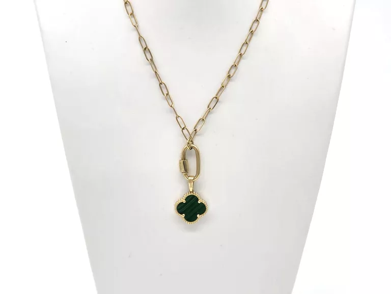 zloty-naszyjnik-14k-585-dwustronna-koniczynka-50cm-838g-stan-11323-2