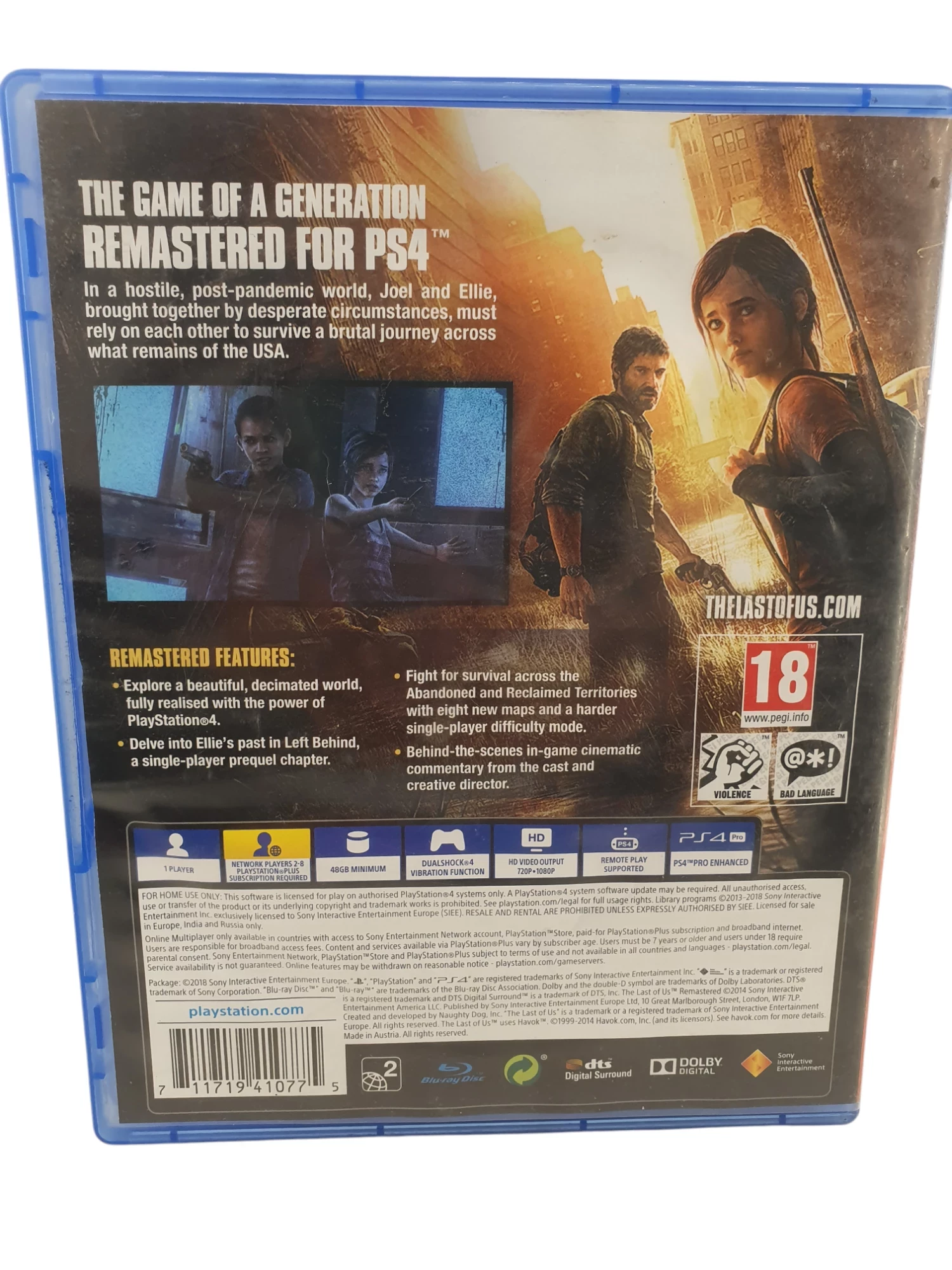 gra-the-last-of-us-remastered-pl-playstation-4-ps4-pudelkowa-ean-gtin-0711719410775