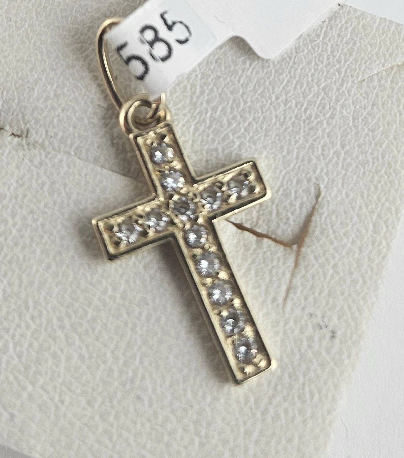 wyrob-jubilerski-uzywany-zlota-zawieszka-585-098g-krzyz-z-cyrkoniami-rodzaj-2205-16