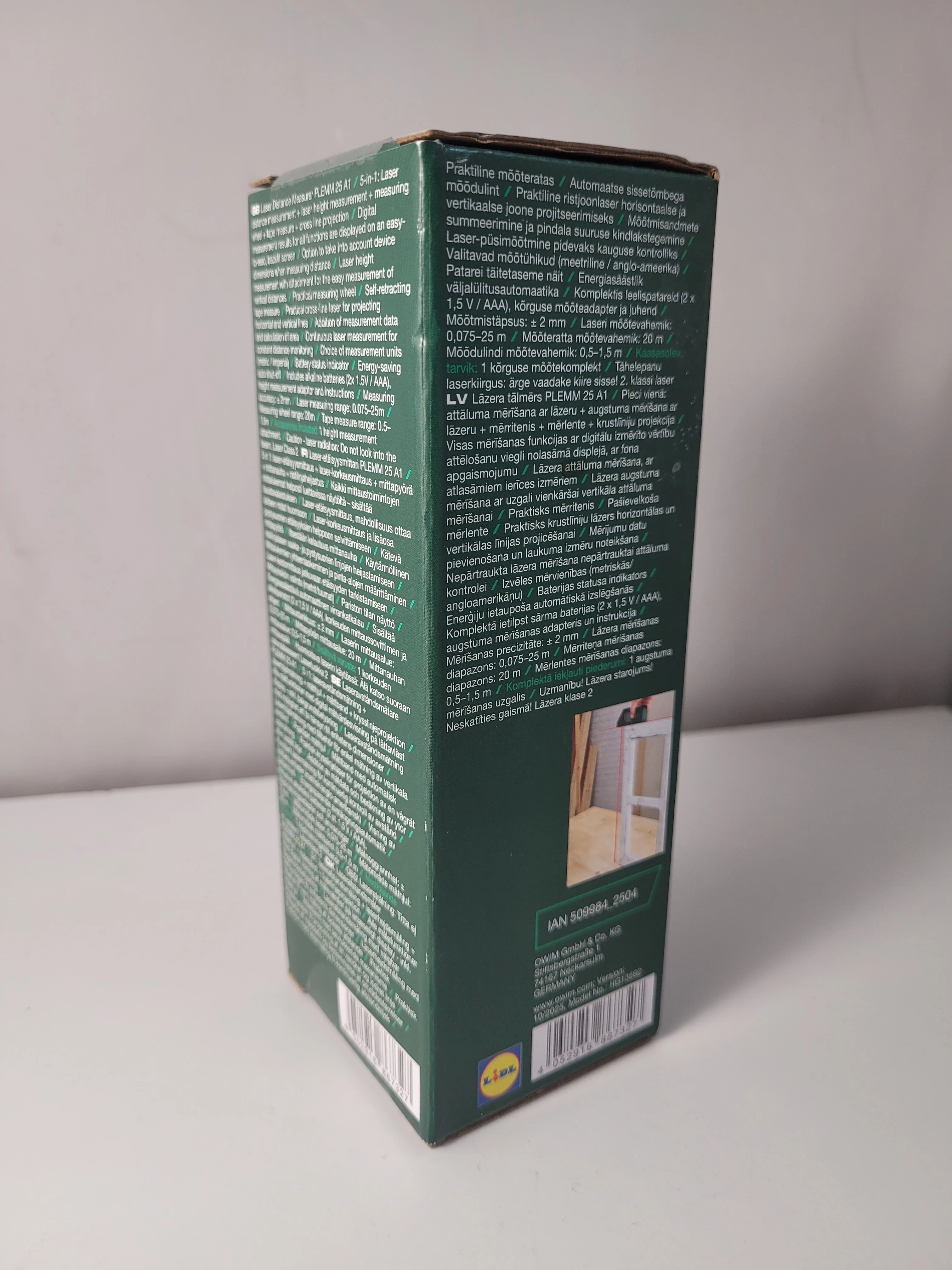 dalmierz-laserowy-plemm-25-25-a1-komplet-stan-11323-2