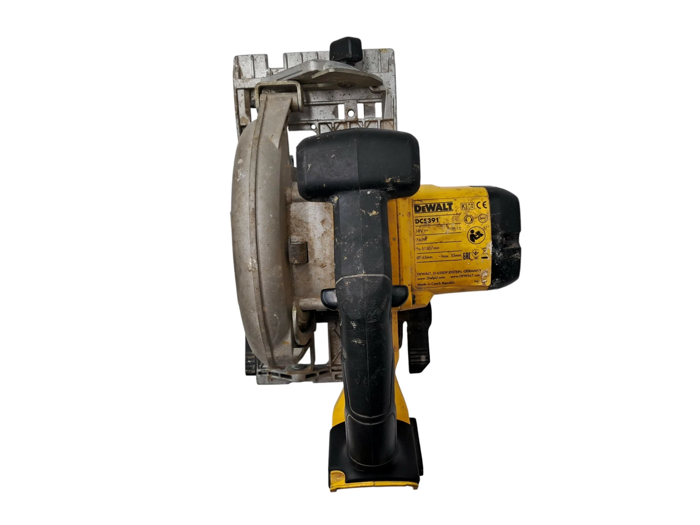 pilarka-tarczowa-dewalt-dcs391-760w-5150-rpm-predkosc-obrotowa-515000