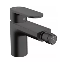 BATERIA BIDETOWA Z KOMPLETEM ODPŁYWOWYM, HANSGROHE VERNIS BLEND CZARNY MAT