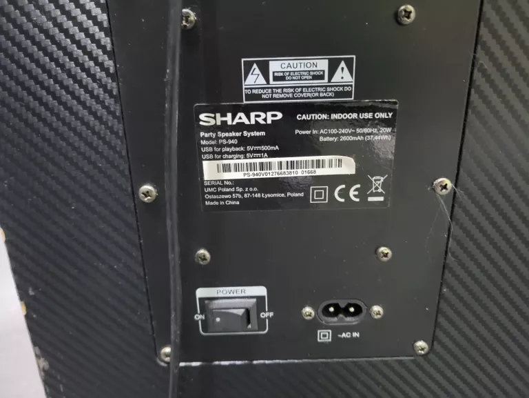 power-audio-sharp-ps-940-glosnik-mikrofon-ean-gtin-4974019103945
