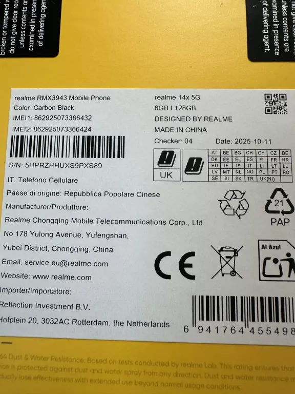 telefon-realme-14x-6-gb-128-gb-5g-czarny-igla-ean-gtin-6941764455498