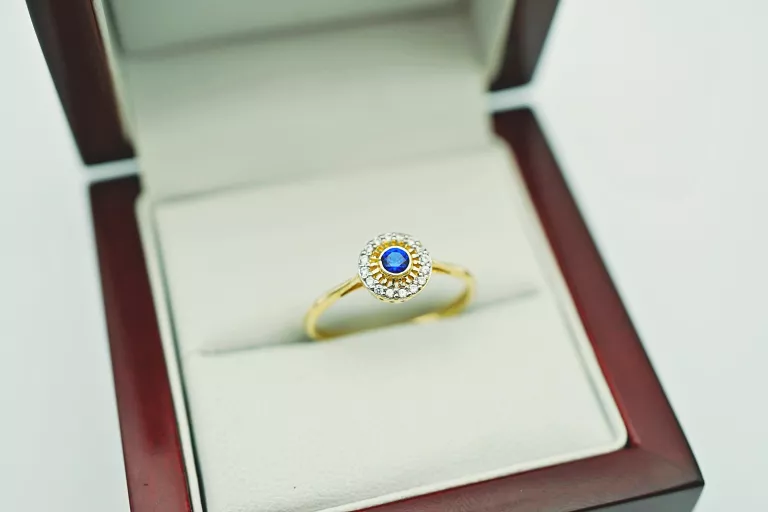 zloty-pierscionek-niebieski-kamien-halo-pr585-14k-r17-185g-glogowska-160-poznan