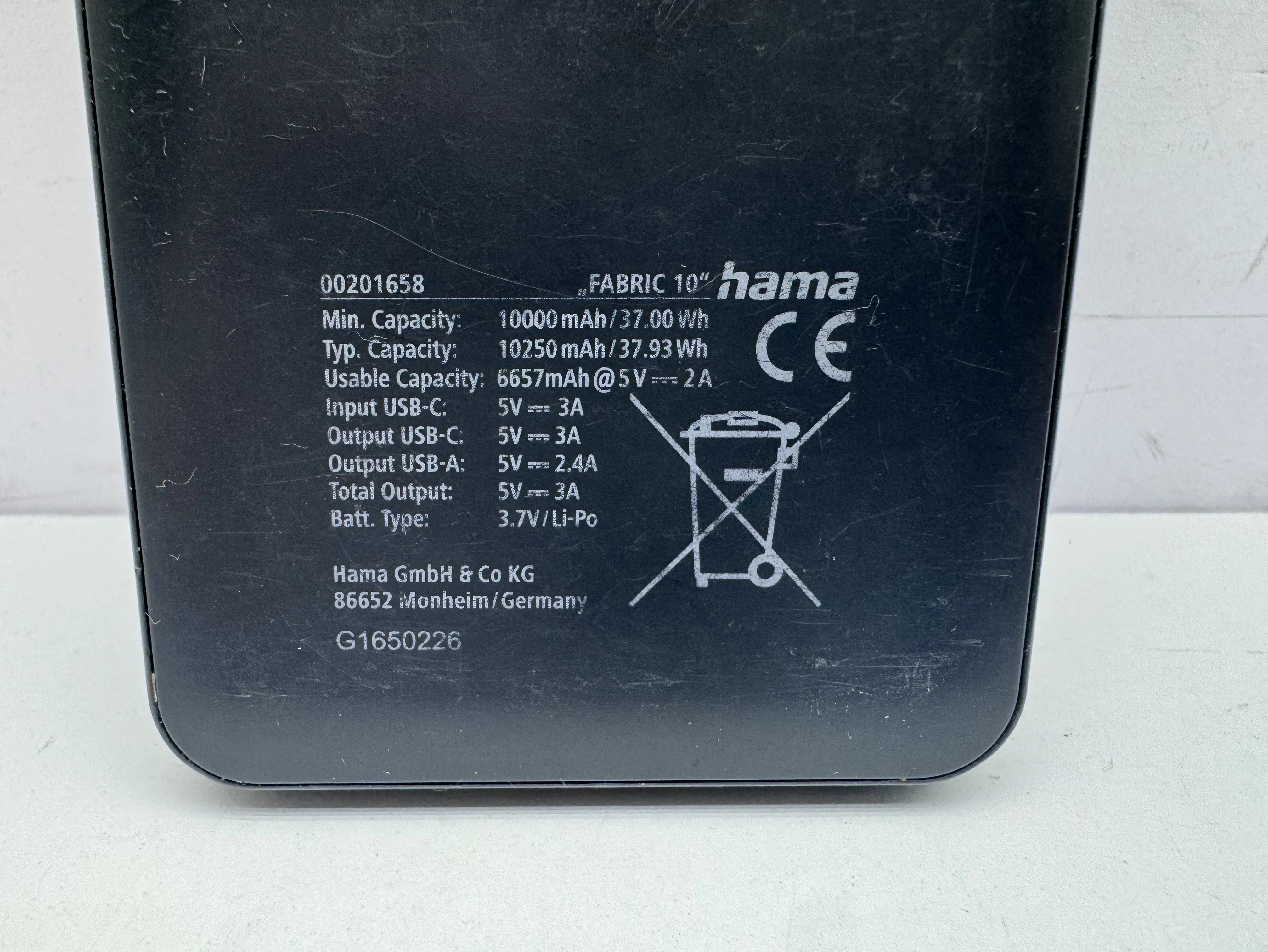 powerbank-hama-power-pack-fabric-10-10000mah-szary-stan-11323-2