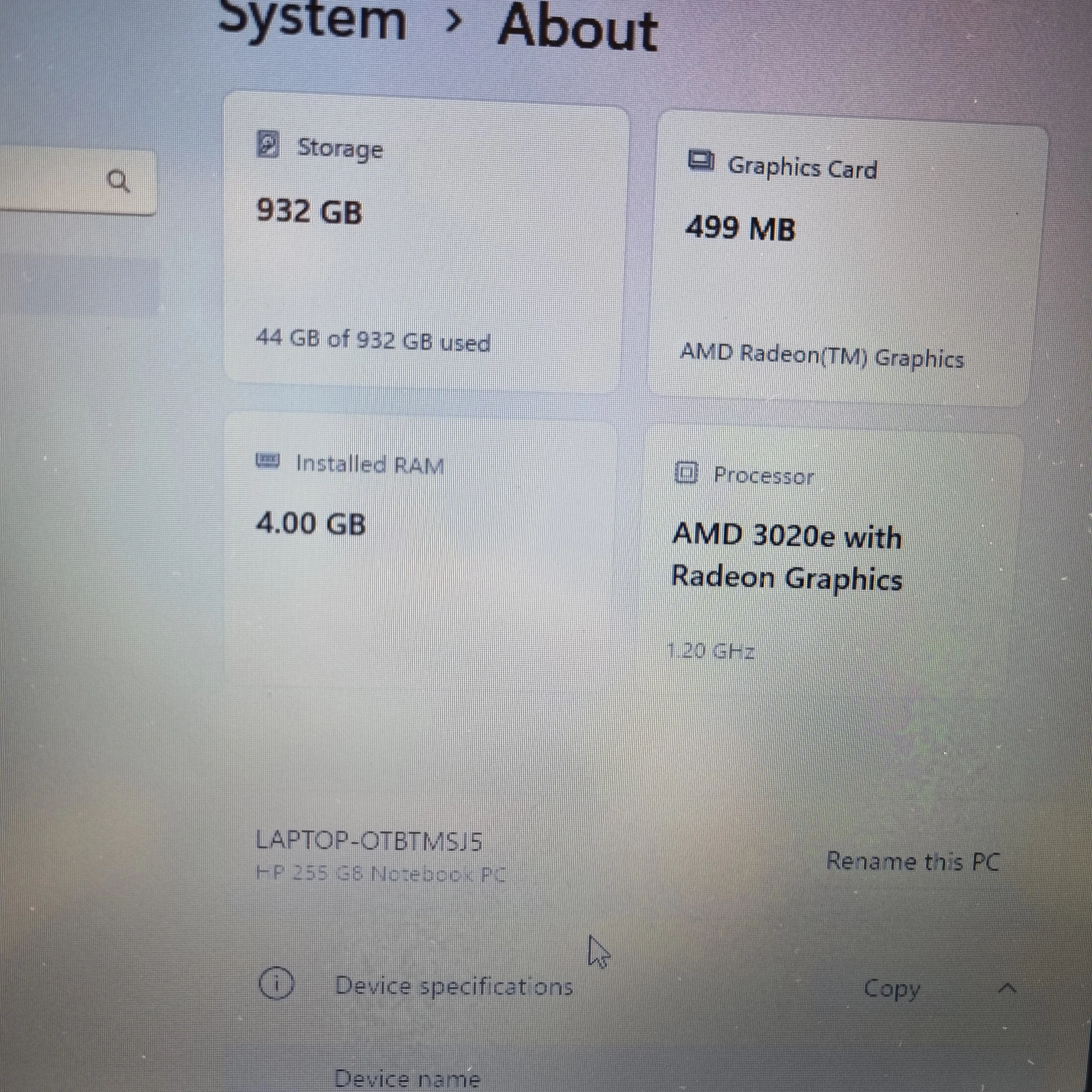 laptop-hp-255-g8amd-3020e41000hddzas-seria-procesora-4366-293009