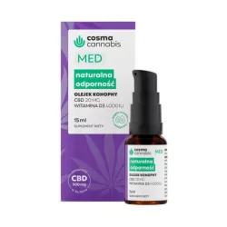 OLEJEK KONOPNY COSMA CANNABIS NATURALNA ODPORNOŚĆ 15 ML